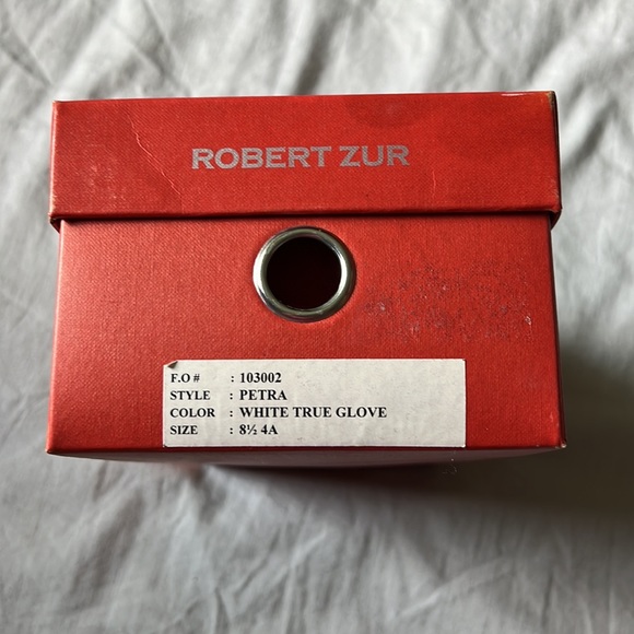 Robert Zur “White True Glove” white loafer. Size 8.5 NARROW (4A) - Picture 6 of 7